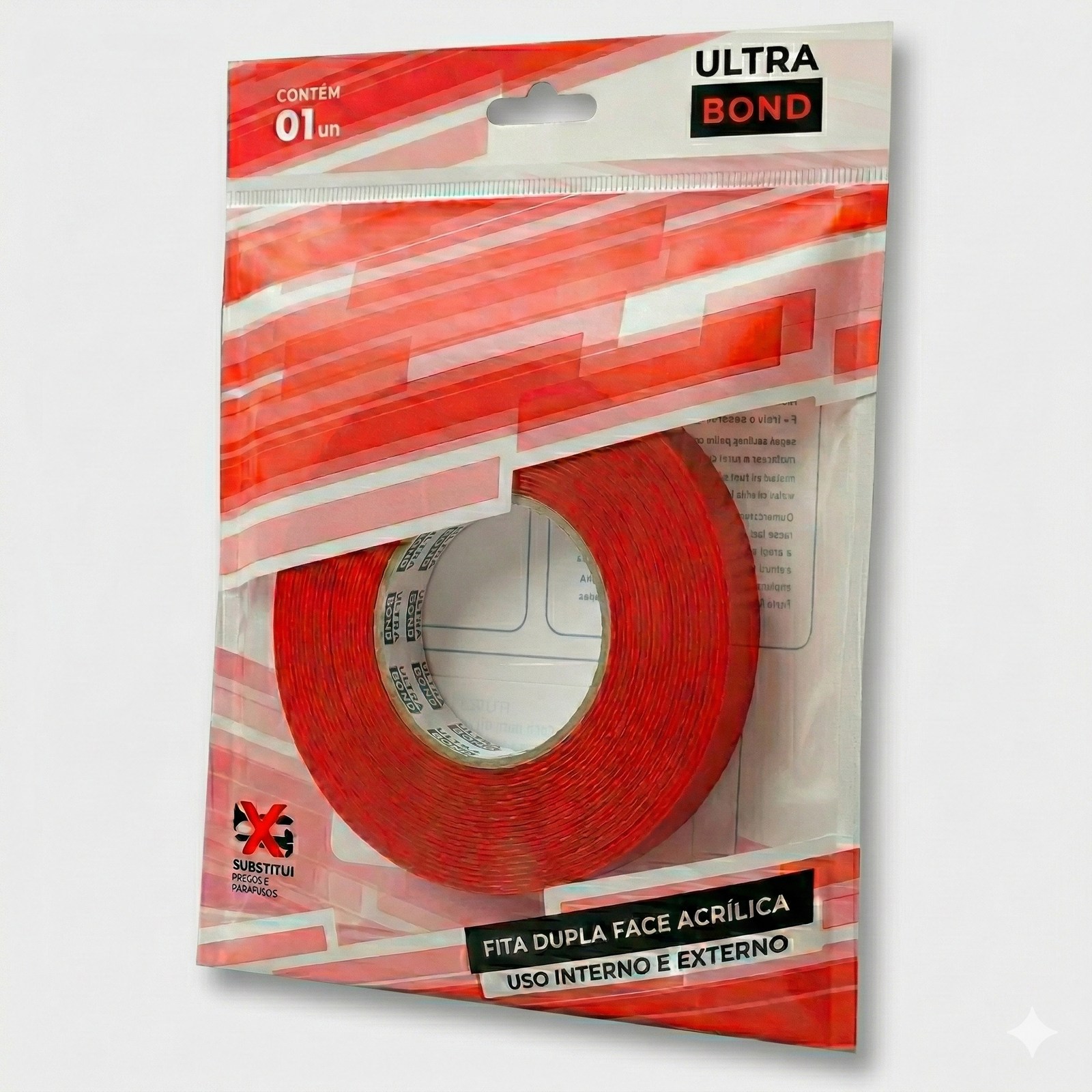 Embalagem oficial da fita dupla face UltraBond UB020